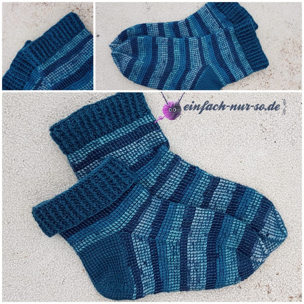 Tunesische Socken (4)